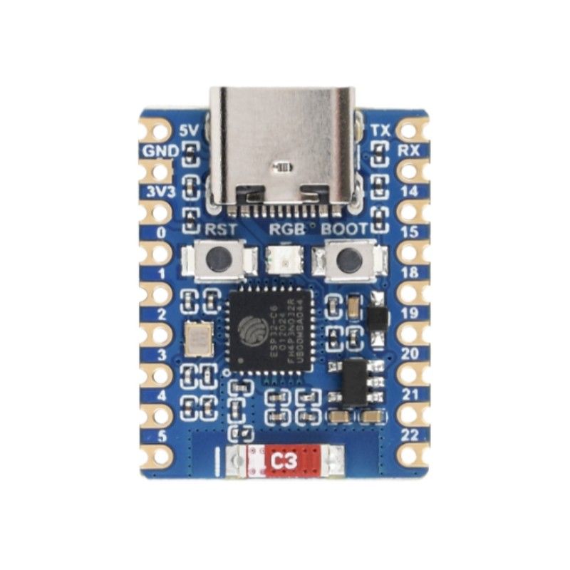 ESP32-C6-Zero SMD нұсқасы